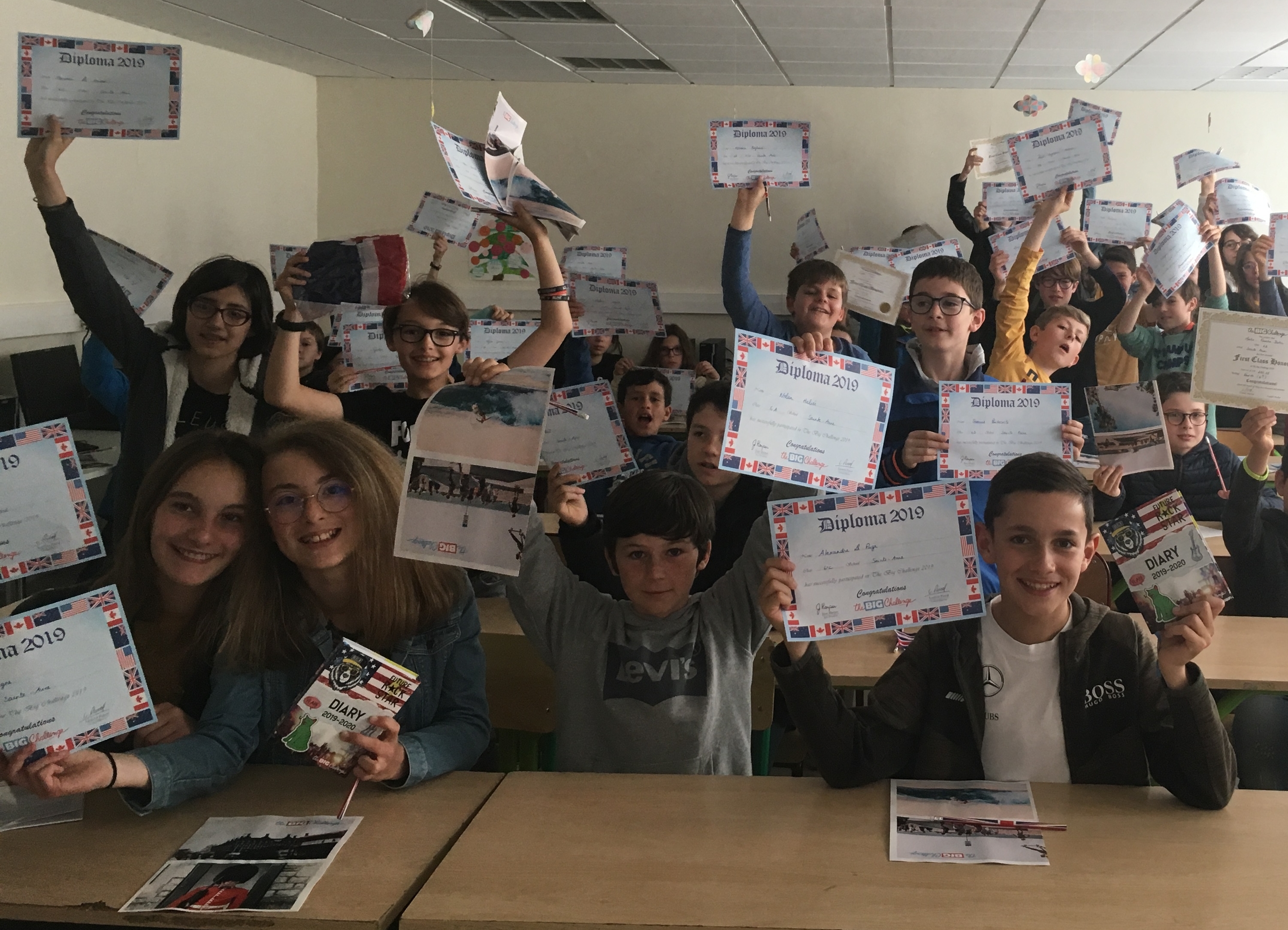 Les vainqueurs de "The Big Challenge"