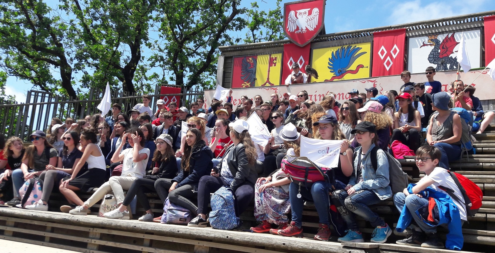 Tous les 5èmes au Puy du Fou !