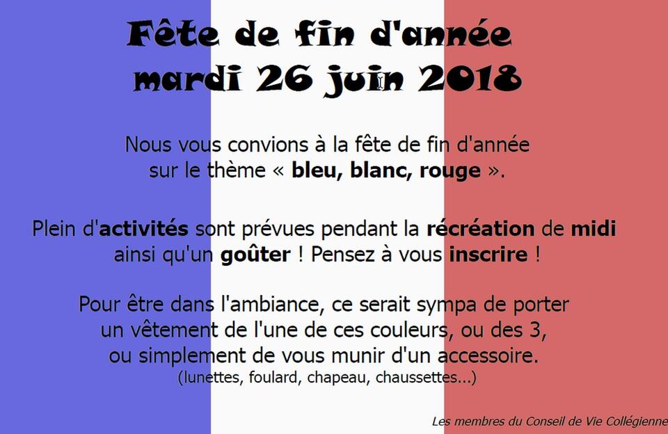 Dernier jour de l'année scolaire... (1)