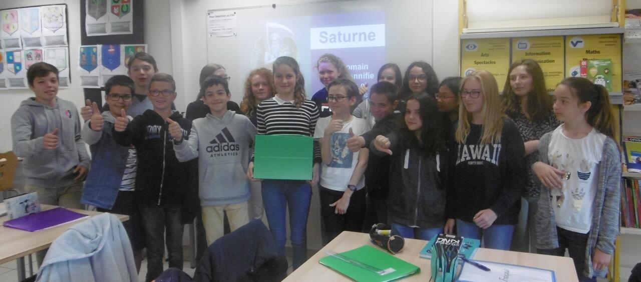 Prix Saturne en 5ème